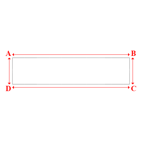 Bâche plate rectangle sur mesure en Protect covert 905F3 900gr/m², toile PVC Etanche Blanc - 22.00x5.00m