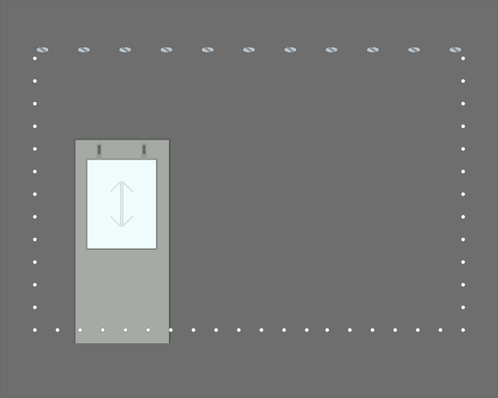 Bâche de façade pour mobil-home