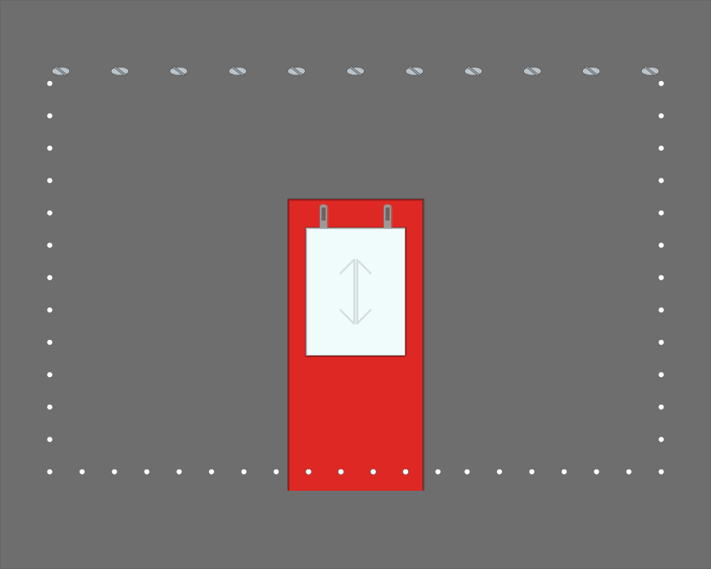 Bâche de façade pour mobil-home
