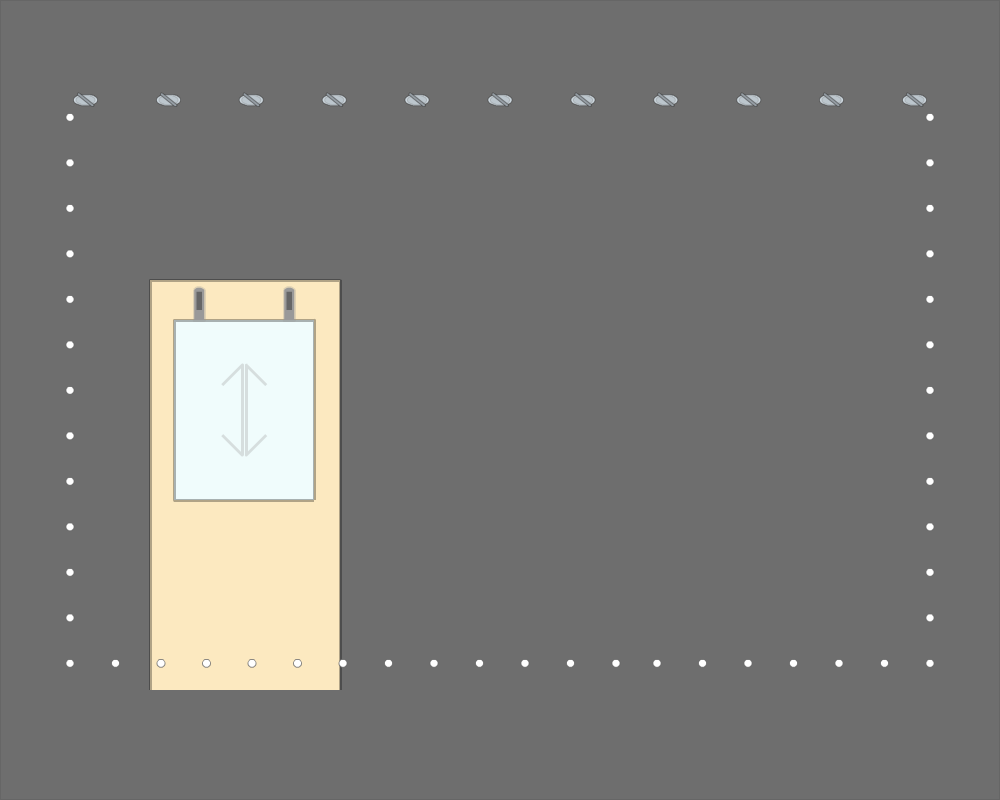 Bâche de façade pour mobil-home