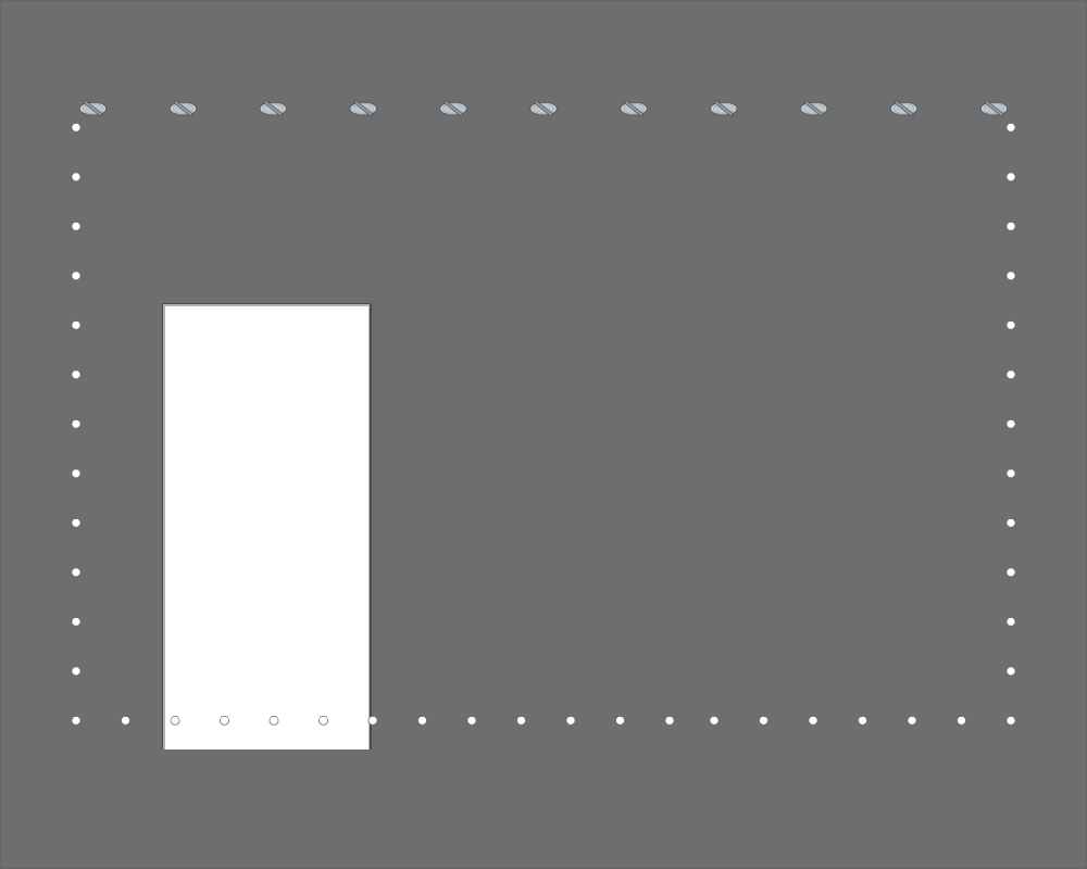 Bâche de façade pour mobil-home