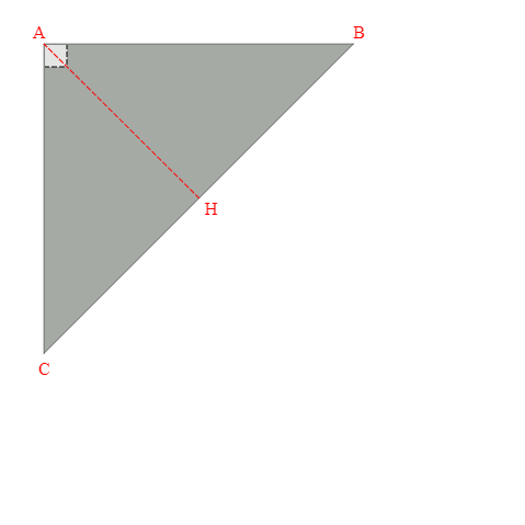 Bâche plate triangle en Membrane PVC 670gr/m² Gris clair RAL 7038 - 4.00x5.66x4.00m