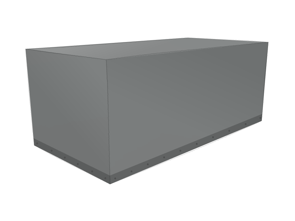 Housse Rectangle en Protect 670 : La référence en matière de protection étanche Gris anthracite RAL 7016