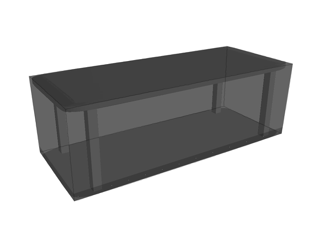Table de jardin rectangle en Protect 670 : La référence en matière de protection étanche Noir RAL 9005