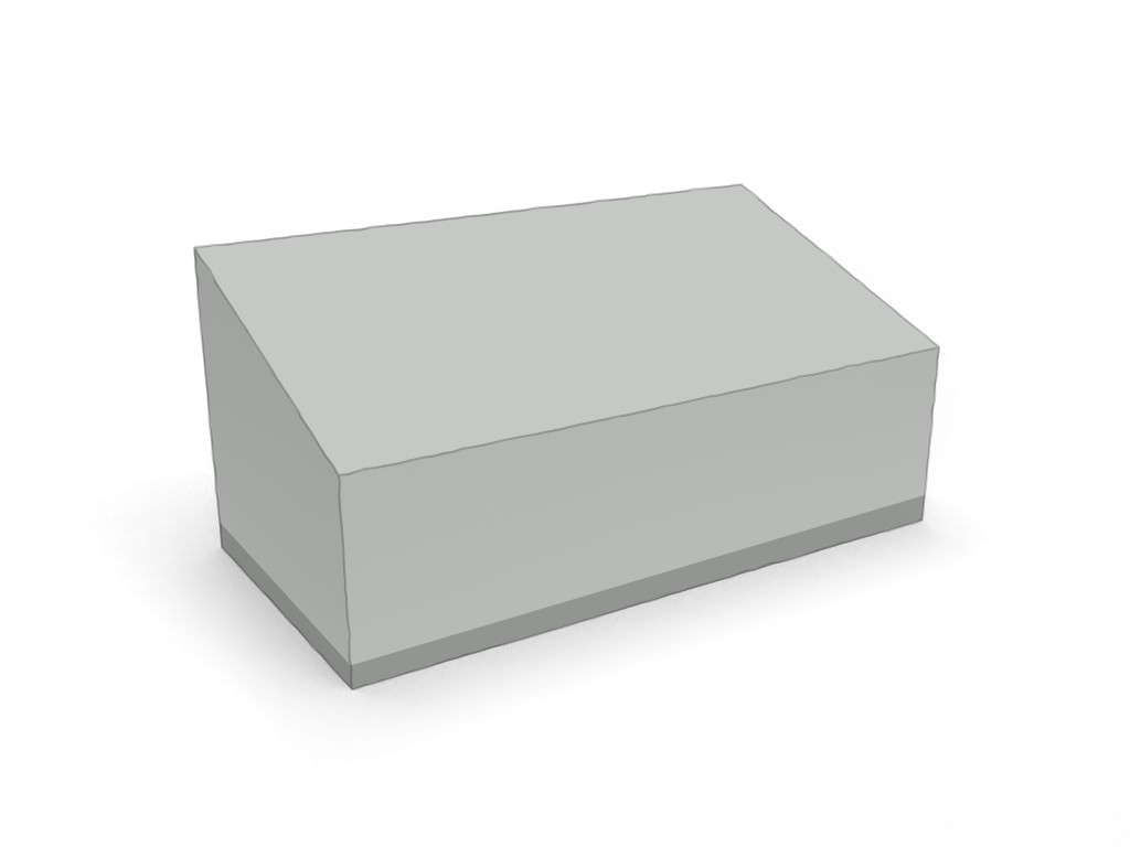 Trapézoïdale - Protect 670 : La référence en matière de protection étanche Gris clair RAL 7038