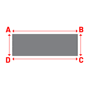 Bâche Rectangle en CoverEco 640 : une bâche simple & efficace Ecolac 640 - 7196 (RAL 7037) - 6.00x2.00m