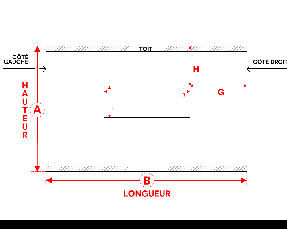 Bâche de façade pour mobil-home