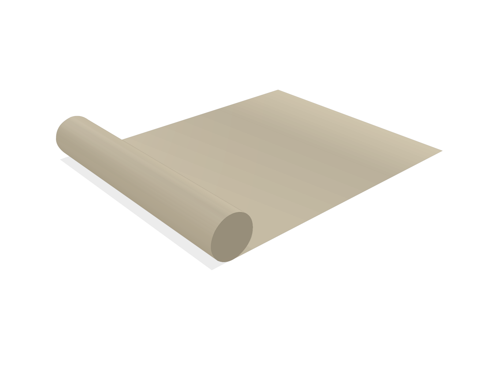 Toile à la coupe - 4m X 2.7m - Protect 670 : La référence en matière de protection étanche Beige ral 1015
